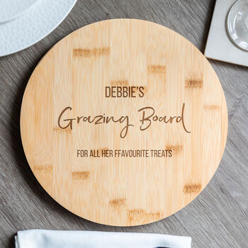 Personalised Grazing Board Gift For Couple, 2 of 5