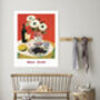 Wine Lover Kitchen Art Print, thumbnail 2 of 6