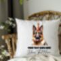 Personalised German Shepherd Birthday Party Cushion C, thumbnail 2 of 2