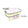 Hand Painted Rectangle Bento Box 'Garden Birds', thumbnail 4 of 7