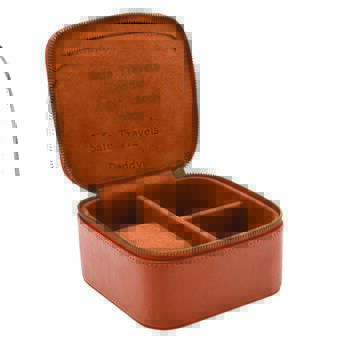 Personalised Men's Travel Watch And Jewellery Case, 4 of 7