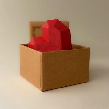 I Love You Tiny Little Gifts Geometric Heart, 3 of 4