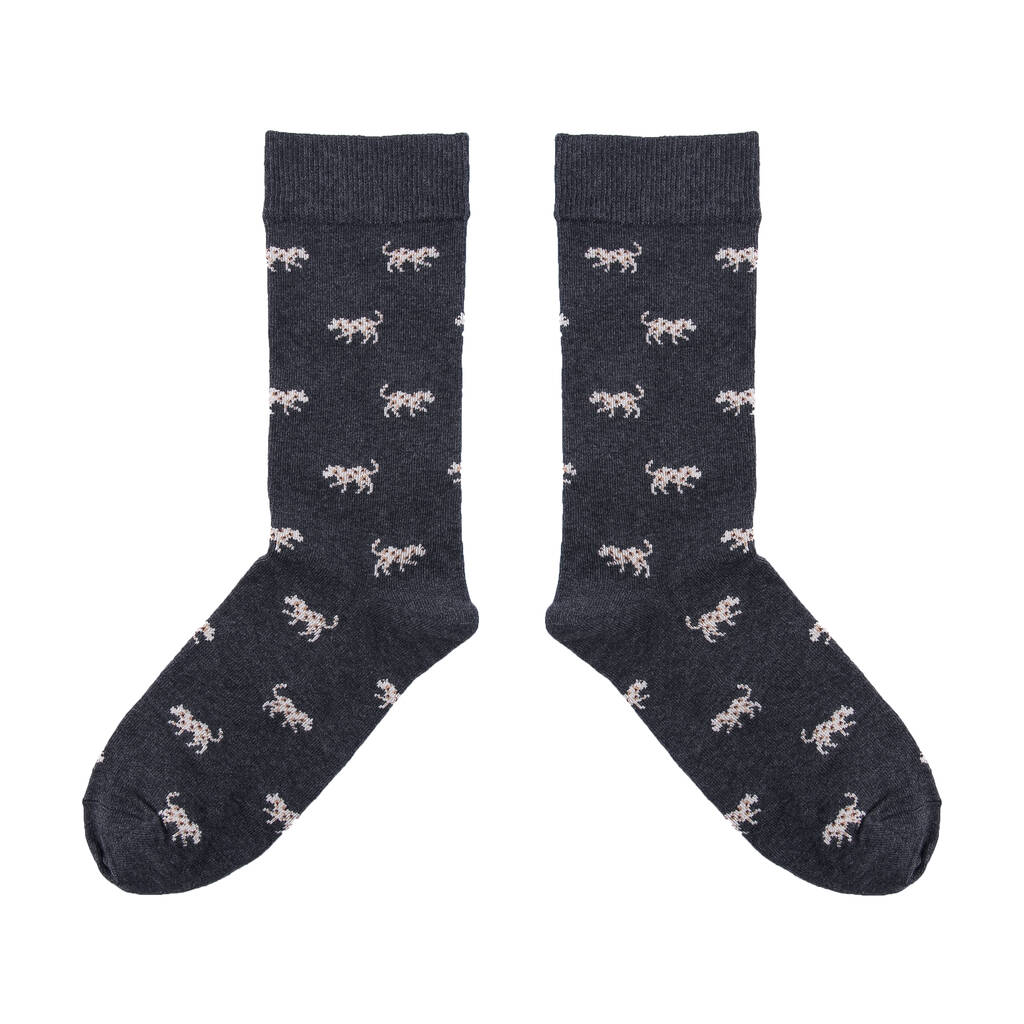 Men's Ethical Leopard Socks By MAiK