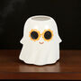 White Ghost Flower Vase Spooky Halloween Decor, thumbnail 2 of 4