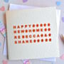 Personalised Laser Cut Home Card, thumbnail 1 of 2