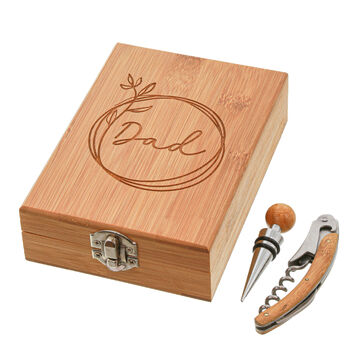 Personalised Wine Accessories Gift Set, 5 of 7