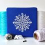 Snowflake Cross Stitch Kit, thumbnail 1 of 5