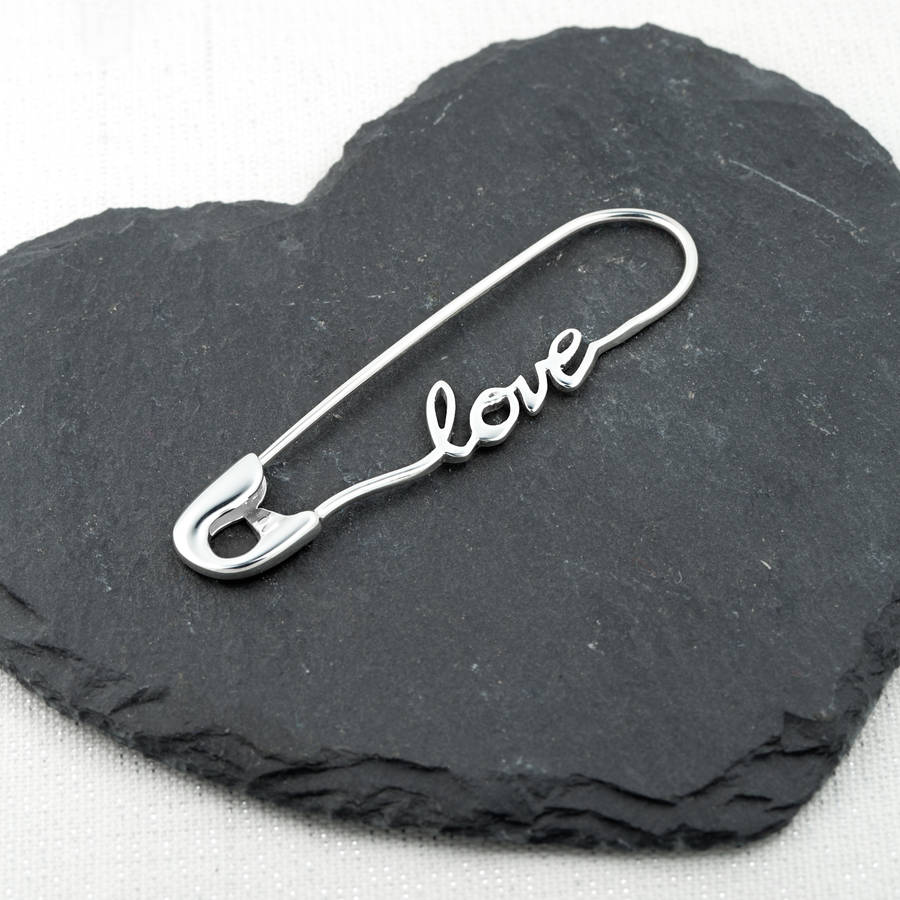 Love Pin Brooch By Lily Charmed