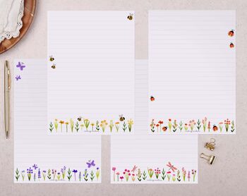 Ditsy Flowers Writing Paper Gift Box Set, 2 of 4