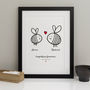 Personalised Together Forever Valentine / Wedding Print, thumbnail 3 of 7