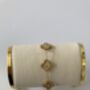 Gold Clover Charm Bracelet, thumbnail 3 of 4