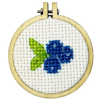You're The Berry Best Mini Matchbox Cross Stitch Kit, 3 of 6