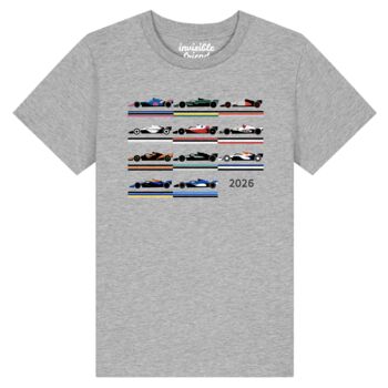 F1 Cars 2026 Children's T Shirt, 4 of 6