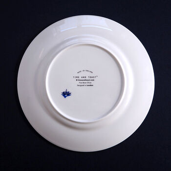 Blue Willow Deconstructed Landscape Bone China Plate, 2 of 2