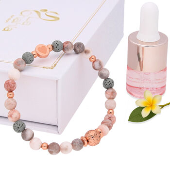 Aromatherapy Bracelet With Relaxing Essential Oil Set, 8 of 9