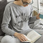 Personalised Wifey Name Slouch Jumper, thumbnail 2 of 4