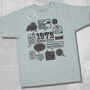 'Events Of 1972' 50th Birthday Gift T Shirt, thumbnail 3 of 11