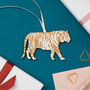 Personalised Tiger Keepsake Gift, thumbnail 1 of 4