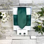 Forest Green Wedding Tie Set, thumbnail 6 of 10