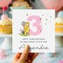 3rd Birthday Card Winnie The Pooh Niece *Fully Personalised, thumbnail 1 of 2