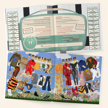 Personalised 70th Birthday Book 'Memory Lane', 11 of 12