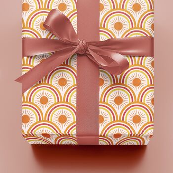 Radiant Sunrise Gift Wrapping Paper, 5 of 7