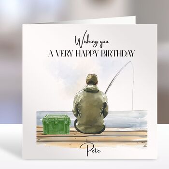 Fishing Birthday Card, 2 of 3