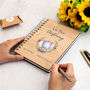 Personalised On Your Christening Elephant Guest Book, thumbnail 3 of 7