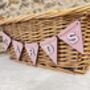 Wedding Card Box Bunting Card Banner For Basket Garland, thumbnail 4 of 8