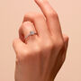 Created Brilliance Margot Lab Grown Diamond Ring, thumbnail 3 of 12