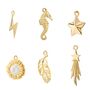 Selection Of Gold Plated Single Earring Charms, thumbnail 1 of 7