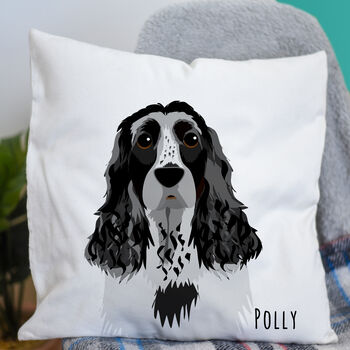Cute Dog Breed Cushion Cover Personalised, 9 of 11