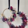 'Joy' Luxury Dried Flower Wreath, thumbnail 2 of 3
