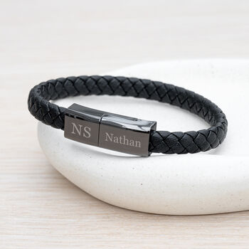 Personalised Men's Usb C To Usb A Charger Bracelet, 10 of 12