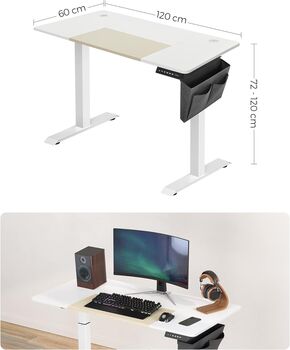 Electric Standing Desk Height Adjustable, 7 of 12
