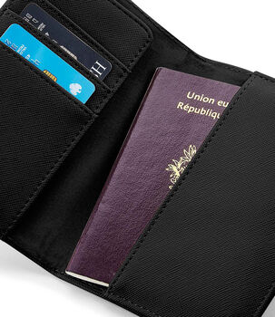 Personalised Monogram Passport And Luggage Tag Set, 9 of 12