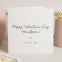 Valentine's Card Personalised For Boyfriend Or Husband, thumbnail 1 of 7