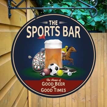 Sports Bar Man Cave Pub Sign, 2 of 12