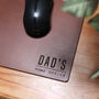 Personalised Home Office Vintage Leather Mouse Pad, thumbnail 4 of 12