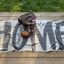 Home Sweet Home Texted Throw, Personalised Gift For Her, thumbnail 2 of 11