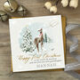 Happy 1st Christmas Grandparents Card W/Variations Sd, thumbnail 1 of 7