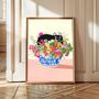 Flower Bed Print, thumbnail 4 of 5