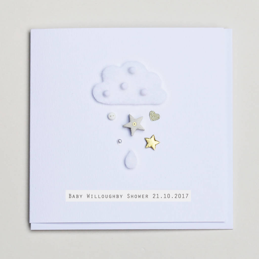 Personalised Baby Shower Greeting Card, 1 of 2
