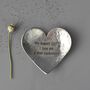Personalised Aluminium Heart Dish 10th Anniversary, thumbnail 8 of 12