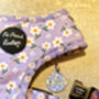 Lucky Little Lavender Daisies Custom ID Dog Tag, thumbnail 2 of 4