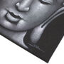 Buddha Painting Grey Sand Finish, thumbnail 3 of 5