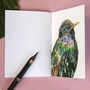 Inky Starling Notebook, thumbnail 5 of 8