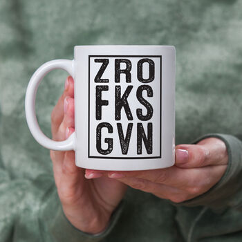 Zro Fks Given Mug, 3 of 5