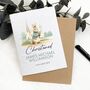 Personalised Christening Card, Baby Boy, thumbnail 3 of 3