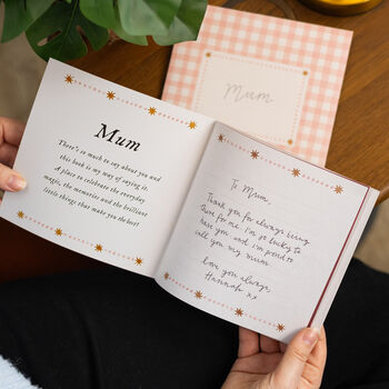 Mum You're The Best, A Fill In The Blanks Gift Book With Posting Envelope, 6 of 12